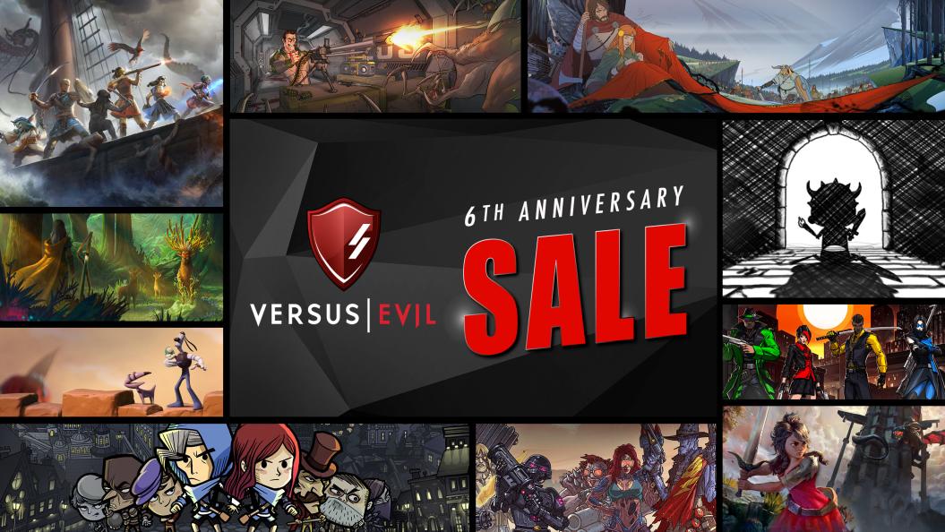 Versus Evil Blog: Versus Evil 6th Anniversary Publisher Sale on Steam