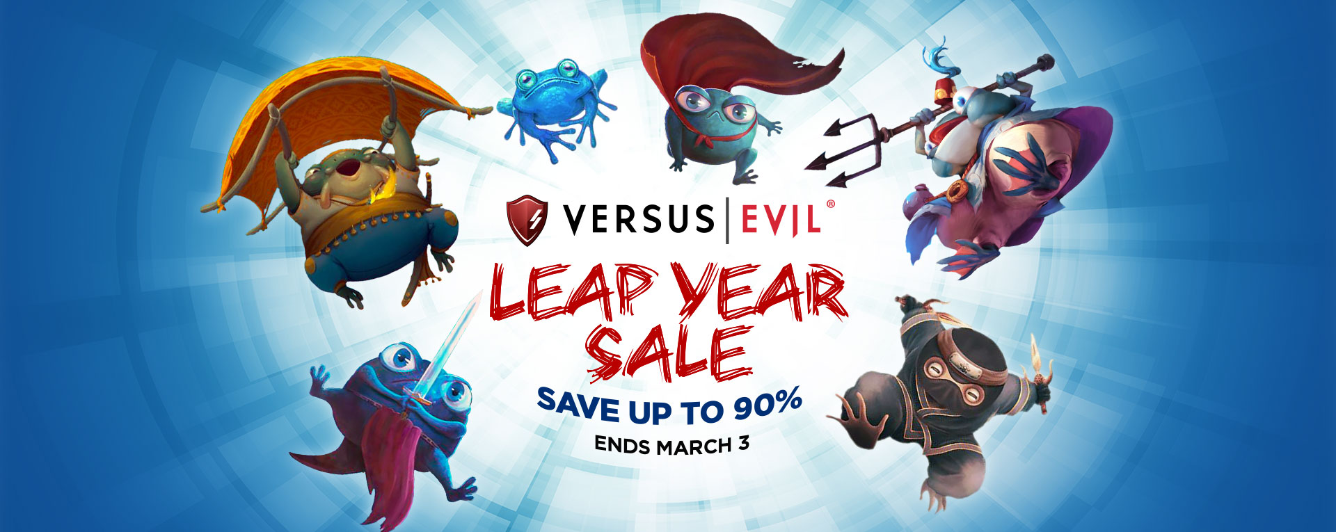 Versus Evil Leap Year Sale Starts Now!