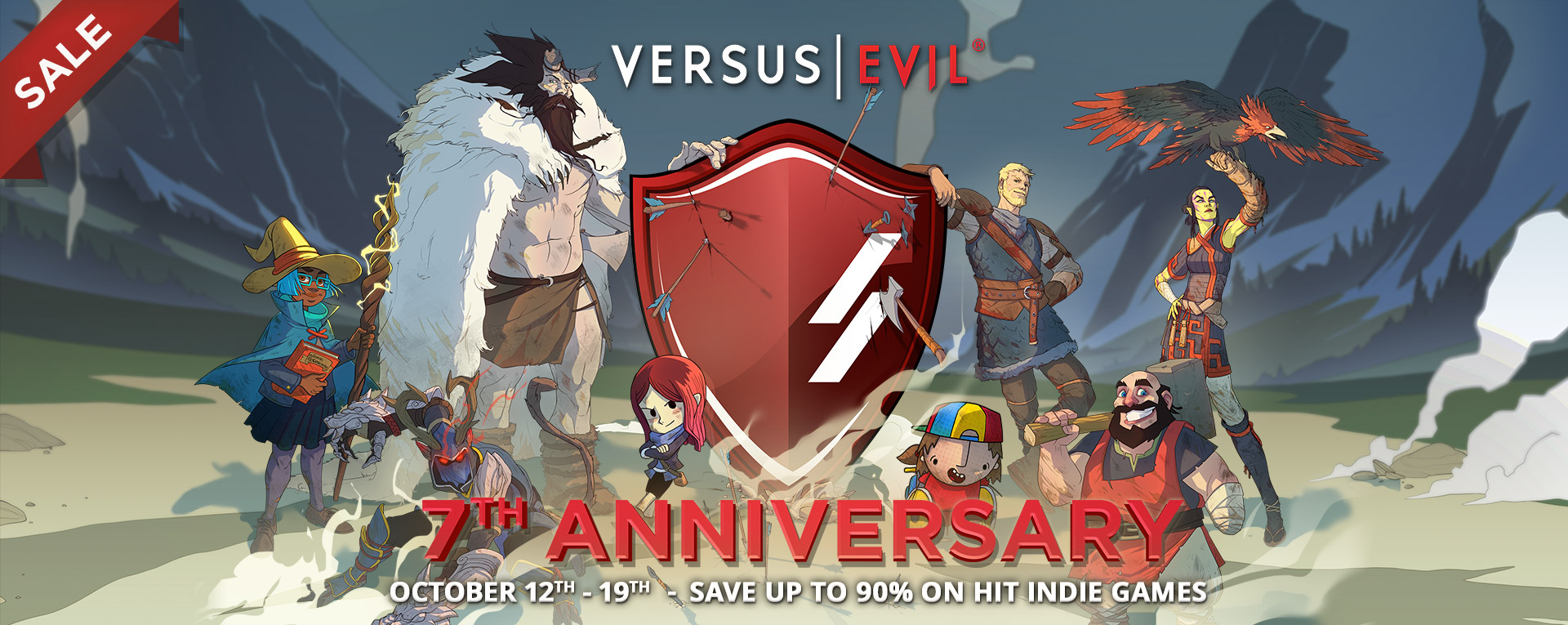 Welcome to the Versus Evil 7th Anniversary Sale